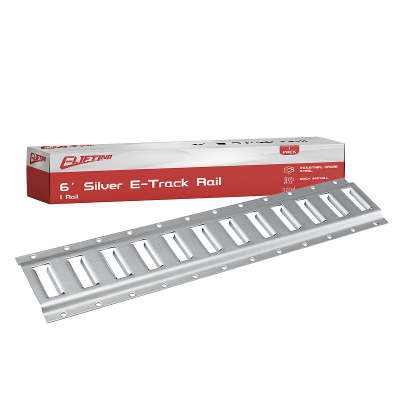 1 pack Galvanisé Horizontal E Track Tie-Down Rail